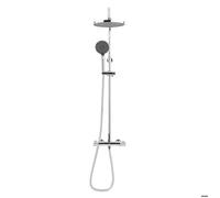Swiss Aqua Technologies - Colonne de douche XXL 240 avec mitigeur thermostatique, Douchette 3 jets, Chrome (SATSSTK)