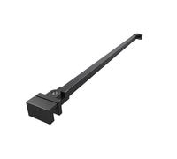 Swiss Aqua Technologies - Walk-in Bras de montage pour paroi de douche 120 cm Noir (ZAV3C)