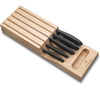 Swiss Classic, porte-couteaux de tiroir, bois de hêtre, 5 pcs