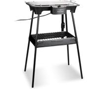 SWISS HAUS Barbecue Grill électrique sur pied 2000W Noir SH-SBQ23 Cuisine