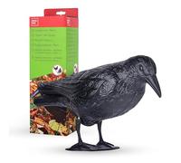 SWISSINNO Corbeau Répulsif Anti-Pigeons - Effaroucheur d’Oiseaux Visuel - Solution Durable et Discrète pour Balcons et Jardins - Aucun Entretien Nécessaire