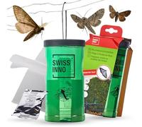 SWISSINNO Piège pyrale du buis phéromone 200 m² réutilisable Jardin | Sans insecticide, recharge incluse, usage extérieur haie, piège longue durée