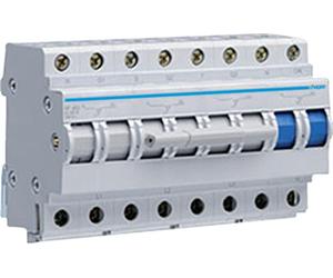 Switch réseau modulaire, 63A, 4-flex. I-0-II SF463 Hager