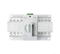 Switch Transfert 4P 63A Avec Surveillance Dual Power | Configuration 4 pôles, gestion neutre, équilibrage phase, protection complète, usage industriel