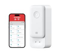 SwitchBot Capteur d'eau WiFi, détecteur de Fuite d'eau Intelligent, alertes réglables de 100 DB et alertes d'application, étanchéité IP67, détecteur pour Cuisine (Detector (1 Pack))