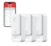 SwitchBot Capteur d'eau WiFi, détecteur de Fuite d'eau Intelligent, alertes réglables de 100 DB et alertes d'application, étanchéité IP67, détecteur pour Cuisine (Detector 1Pack)
