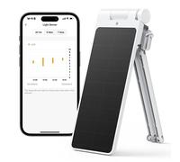 SwitchBot Panneau Solaire pour Curtain 3 - Performances Améliorées, Facile à Utiliser, Supporte la Charge en Faible Luminosité, Panneau Solaire Chargeur Intelligent, Alimentation Ininterrompue