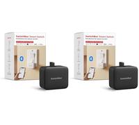 SwitchBot Poussoir de Commutation Bluetooth - Robot d'Interrupteur Intelligent avec APP Contrôle et Commutateur Programmable, Ajouter SwitchBot Hub pour le Rendre Compatible avec Alexa (Noir)