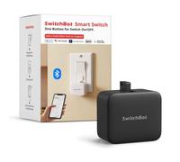 SwitchBot Poussoir de Commutation Bluetooth - Robot d'Interrupteur Intelligent avec APP Contrôle et Commutateur Programmable, Ajouter SwitchBot Hub pour le Rendre Compatible avec Alexa (Noir)