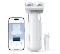 SwitchBot Poussoir de Rideau Intelligent - Télécommande Bluetooth avec App/Minuteur, Moteur Performance Amélioré, Ajoutez SwitchBot Hub pour Le Rendre Compatible avec Alexa et HomeKit(Curtain 3,Rod)