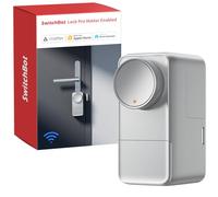SwitchBot Serrure Connectée WiFi Pro avec Batterie Rechargeable, Matter Over WiFi, Serrure Électronique, Installation Rapide sur Verrou Existants, Compatible Apple Home, Alexa, Google Home, IFTTT