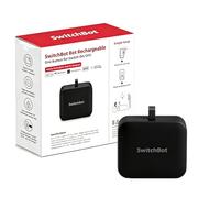 SwitchBot Smart Bluetooth Switch Toggle (Rechargeable) - Fingerbot pour interrupteur, 1,0kgf, USB-C, Minuteur App, ajoutez Hub pour Alexa, Siri & Matter (Hub 2 requis) (Rechargeable Noir)