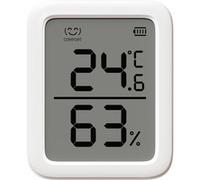 SwitchBot Thermomètre intelligent Plus - Thermo-hygromètre intérieur, Détecteur