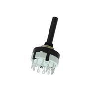 Switches COMMUTATEUR Rotatif 1 Circuit / 12 Positions - COSSES A SOUDER
