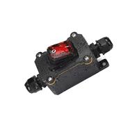 Switian Interrupteur Inline Étanche IP65 4 Broches 2 Positions 250V 16A - Commuteur Haute Puissance pour Usage Extérieur/Jardin, Appareils Électriques