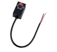 Switian Variateur LED 0-10V PWM - Interrupteur Gradation LED Compatible Pilotes 1-10V, Réglage Continu Sans Scintillement (Câble 25cm, ABS) pour Éclairage Intérieur/Mural/Botanique