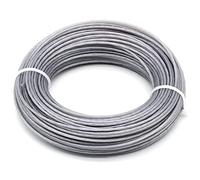 SWNKDG Fil de débroussailleuse F016800462 pour recharger toutes les bobines de débroussailleuse Bosch (24 m × 1,6 mm, 1 pièce) F016800462, gris