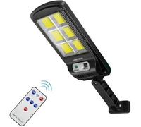 Swonuk® 800W Lampe Solaire Jardin sans fil étanche télécommandéCOB Applique Solaire Extérieure avec Détecteur de Movement3 mode