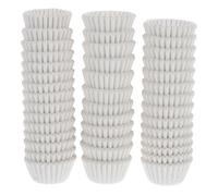 SWOOMEY 1000 Caissettes Papier Blanc pour Muffins et Cupcakes, Résistantes à L'huile, Hygiéniques, en Papier Rond, Cuisson Maison Pâtisserie