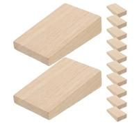 SWOOMEY 12 Pièces Coin à Fendre le Bois, Coin D’écartement de Hache en Bois, Accessoire de Fixation pour Manche de Hache et Outils Agricoles, , pour Outils de Ferme et Jardin