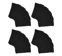 SWOOMEY 30 Pièces Paquet Piège Débris et Réduit la Pression du Système de Filtration Filtre Rond en Maille Ultrafine en Nylon Élastique Noir pour Panier D'écumoire de Piscine Hors Sol