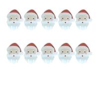 SWOOMEY 50 Cartes Décoratives en Carton Père Noël pour Verres à Vin, Marquage Festif et Distinguant, pour Fête de Noël et Bar