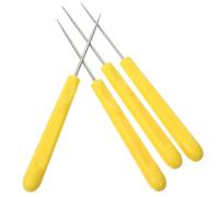 SWOOMEY Aiguilles à Biscuits pour Mélanger Glaçage et Tracer Décorations Lot de 4 en Acier Inoxydable 13 Cm, Outil Multifonction Accessoire Pâtisserie pour Biscuits et Gâteaux