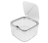 SWOOMEY Boîte de Rangement pour Épingles à Cheveux avec Design Press-to-open, Organisateur Transparent pour Bracelets et Barrettes, pour Petites Filles en Déplacement