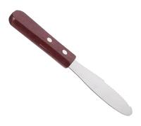 SWOOMEY Couteau à Fromage Ustensile Cuisine en Bois en Acier Inoxydable Couteau Dentelé Facile à Manipuler pour pour Tartiner