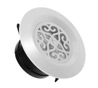SWOOMEY Couvercle D'aération Rond Installation Facile en Plastique Ventilation du Ventilateur D'extraction pour Bouche D'aération du Climatiseur pour Maison et Camping