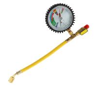 SWOOMEY Kit de Test D'étanchéité Manomètre pour Pression D'azote, Testeur de Pression de Gaz en Laiton pour Climatisation Auto et Maison, pour Fête Estivale