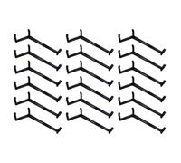 SWOOMEY Lot de 25 Pinces à Brindilles de Jardin en PE Noir, Outils de Fixation et Cintreuse de Branches pour Arbres Fruitiers, Usage Extérieur en Jardins