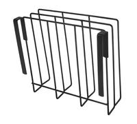 SWOOMEY Organisateur de Planche à Découper à Double Plateau en Acier Inoxydable sans Perçage, Support Élégant et Grand pour Rangement la Cuisine sous Meuble