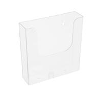 SWOOMEY Organisateur Mural Moderne et Simple Design de Documents en Plastique Robuste Classification Claire Porte-brochures Transparent pour Rangement de Bureau