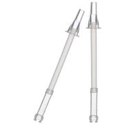 SWOOMEY Pailles Réutilisables en Silicone Accessoires de Remplacement 2pcs pour Gourde, Multifonctionnelles et Coupables pour Usage Personnel et Réunions Familiales