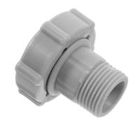 SWOOMEY Raccord de Vidange de Piscine en PVC avec Installation Facile et Design Élégant Adaptateur pour Tuyau de Vidange de Piscine 1,5 Pouces et Tuyau de Drainage