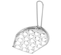 SWOOMEY Râpe à Gelée en Acier Inoxydable Argenté, Outil à Racler Facile à Nettoyer et Résistant Rouille, Accessoire Cuisine Maillage Métallique 23 Trous