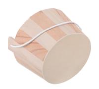 SWOOMEY Seau Accessoires Naturel en d'eau Poignée Sauna Bois en Corde, Capacité Moyenne, Solide Élégant Traditionnel et Salle de Vapeur