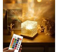 Swsdee Aurore Projecteur Ciel Etoile,Projecteur Galaxie Plafond avec Télécommande,Projecteur de Plafond LED à Vagues avec Prise USB,Veilleuse Projecteur Enfants 16 Couleurs,pour Chambre à Coucher