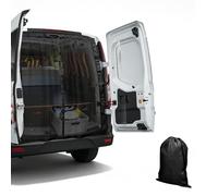 SWTHM Moustiquaire magnétique pour fourgonnette avec aimants robustes et ruban adhésif puissant pour porte arrière de voiture, compatible avec Vito & Marco Polo pour Ford Transit Custom 155 x 150 cm