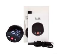 SWX30A Règle électronique à rouleau Télémètre 999 m avec dos magnétique pour usb-c rechargeable pour surfaces incurvées Formes Rénovation Travail de poche Gadget EDC
