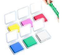 SWYZOR 6 Pcs Gomme Pétrissable, Gomme Mie deC Pain de Couleur avec Étui Plastique Séparé, doux et Durable Gommes Modélables, peut Être Utilisé pour les Croquis et le Dessin, L'Écriture Quotidienne