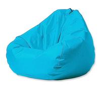 SXBCyan Housse de Pouf Flottant for Piscine(sans Remplissage) Extérieur Pouf Chaise Oxford Imperméable pour Adultes pour Jardin Plage Camping Piscine (Color : Sky Blue, Size : XL-D90cover