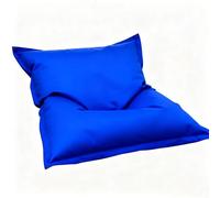SXBCyan Housse Pouf Flottant for Piscine(sans Remplissage), Grand Confortable L'extérieur Et L'intérieur, Côté, Haricot Paresseux, Housse De Canapé Uniquement, Réutilisable La Natation(J-Dark Blue)