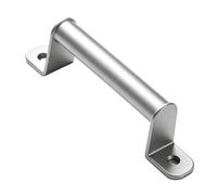 SXBHDM Poignée de traction de porte de grange gris mat : quincaillerie de porte coulissante robuste pour portes intérieures de placard, garde-manger, salle de bain et ferme, armoire(18cm)