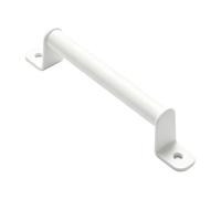 SXBHDM Poignée de traction pour porte de grange coulissante, surface en métal massif blanc mat pour armoire, tiroir, salle de bain, placard, hangar(20cm)