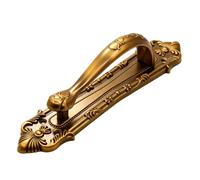 SXBHDM Porte de grange coulissante, poignée de tiroir de cuisine, poignée en Bronze jaune robuste pour placard, garde-manger, séparateur de pièce(17.5cm)