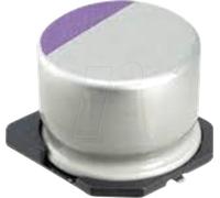 SXE 18U 100 - Condensateur électrolytique, 18 µF, 100 V, 125 °C, 5 000 h, 20 %