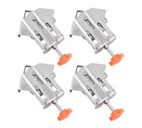 Sxhlseller 4 Pièces Serre-joint D'angle à 90 Degrés, Équerre de Serrage | Pince d\'angle à épissure rapide pour le travail du bois, avec plaques d\'acier de 1,6 mm, pour projets de bricolage,