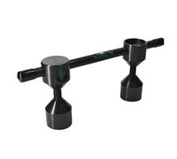 Sxhlseller Aligneurs de Bride Filetée pour Tuyau, Outil de Nivellement de Tuyau fileté Polyvalent de Haute Précision en Alliage d'aluminium pour l'étalonnage de Bride d'installation Métallique et